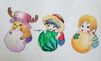 吃瓜群众画画作品,描绘生活百态的趣味画卷